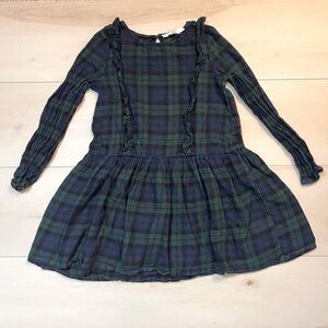 H&M kids girls flannel dress US 8